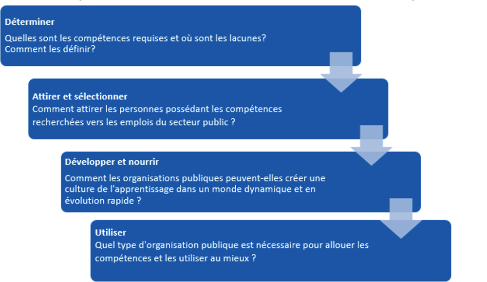 Source: OCDE (2017), Skills for a High Performing Civil Service, Examens de l’OCDE sur la gouvernance publique, Éditions OCDE, Paris.